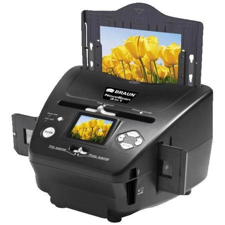 Braun NovoScan 3-in-1 Scanner for Film and Photos