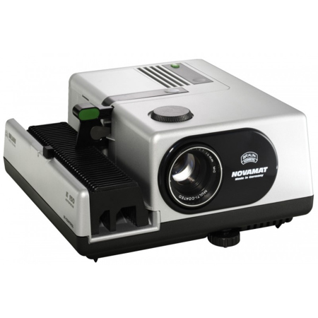 Braun Novamat E 150 Slide Projector, MC 2.8/85mm Lens & United States AC Cord