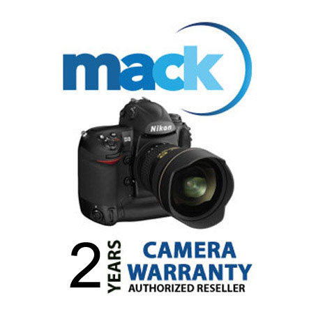 Mack 2 Year Extended Warranty, for Used Digital Cameras Up to $3000