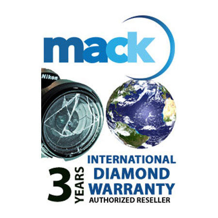 Mack 3 Year Intern'l Diamond Warranty, f/Cameras, Lenses, Lighting up to $250