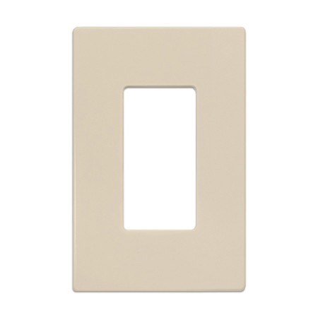 Insteon Single Gang Screwless Wall Plate for Paddle Switches, Ivory
