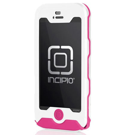 Incipio Atlas Waterproof Case for iPhone 5, White/Pink