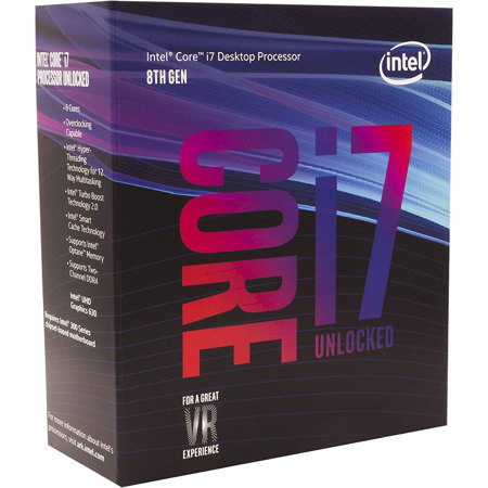 Intel Core i7-8700 3.2GHz 6-Core Desktop Processor, LGA 1151 Socket