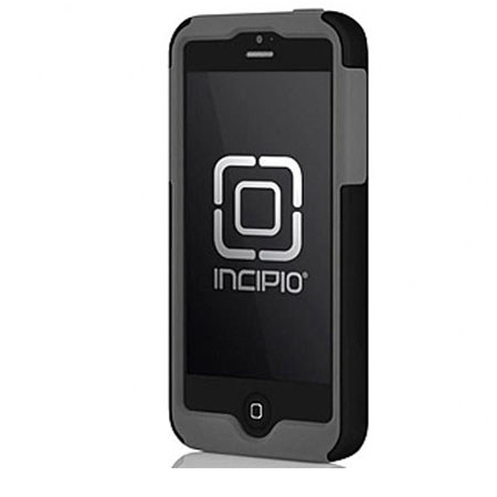 Incipio CODE Hybrid Case for iPhone 5, Black/Gray/Blue