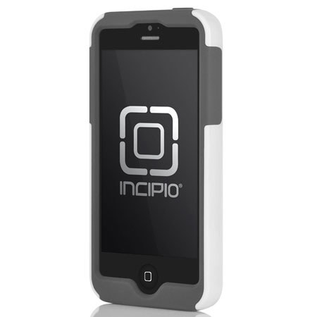 Incipio CODE Hybrid Case for iPhone 5, White/Gray/Pink