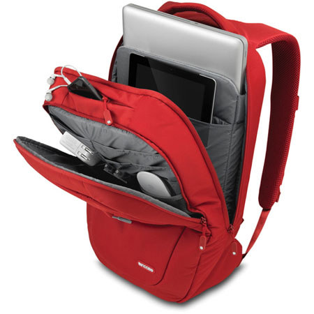Incase Nylon Tech Brief, Pompien Red / Lead