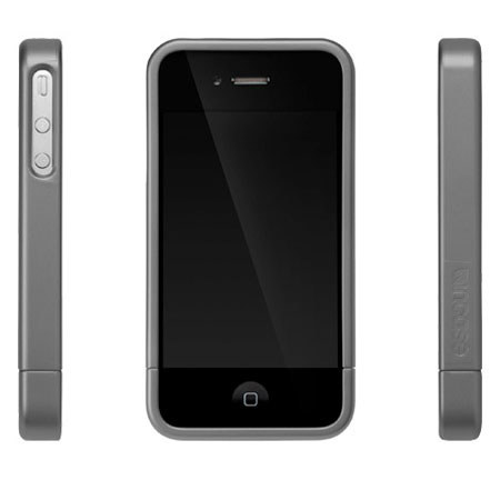 Incase Metallic Slider Case for iPhone 4S and iPhone 4, Steel