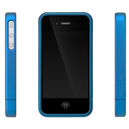 Incase Metallic Slider Case for iPhone 4S and iPhone 4, Ultramarine