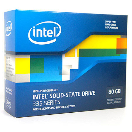 Intel 335 80GB 2.5" Internal SATA Solid State Drive