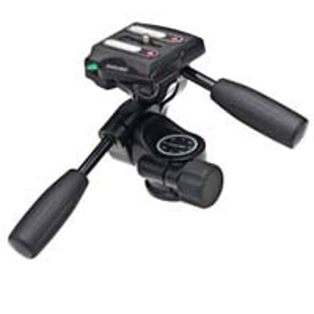 Induro 3D-M-23,Med 3-Way Pan/Tilt Head w/QR,Supp-17.6lb