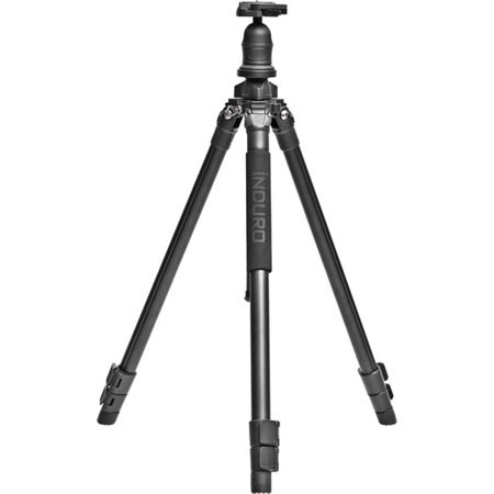 Induro AKB1 3-section Aluminum Tripod with QR BallHead - Black