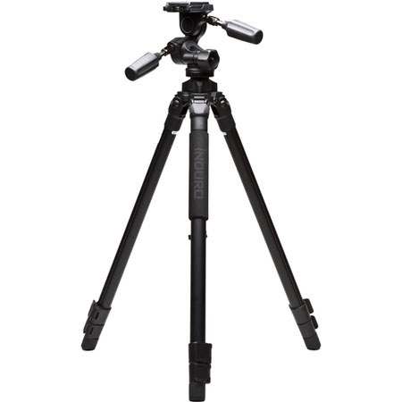 Induro AKP2 3-section Aluminum Tripod with Pan Head - Black