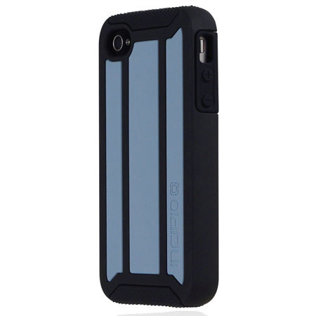 Incipio DELTA Hybrid Case for iPhone 4 & 4S, Light Blue/Black