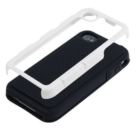 Incipio DESTROYER Ultra Hybrid Case & Holster for iPhone 4 & 4S, Sand/Black