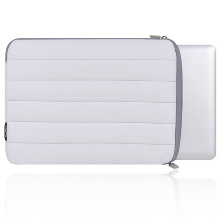 Incipio DEN Nylon Laptop Sleeve for 15" MacBook Pro, White