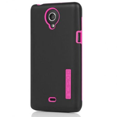 Incipio Dual Pro Hard Shell Case for Sony Xperia TL, Black/Neon Pink