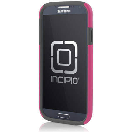Incipio DualPro Hybrid Case for Samsung Galaxy S4, Pink / Gray