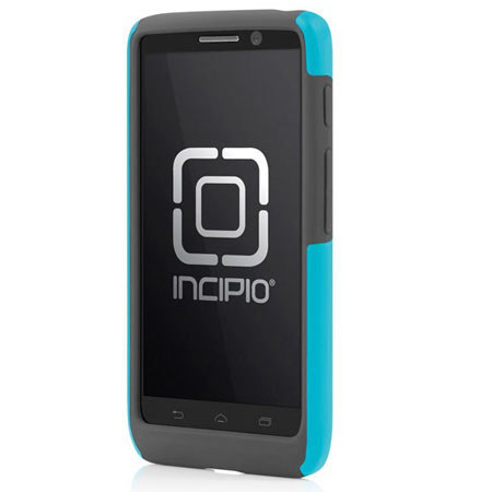 Incipio DualPro Hard Shell Case for Motorola Droid Mini, Blue/Charcoal Gray
