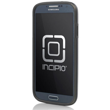 Incipio DualPro Shine Hybrid Case for Samsung Galaxy S4, Silver/Graphite Gray
