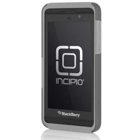 Incipio DualPro Hybrid Case for BlackBerry Z10, Gray