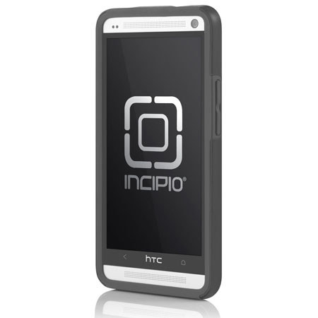 Incipio DualPro Shine Hybrid Case for HTC One, Silver/Gray
