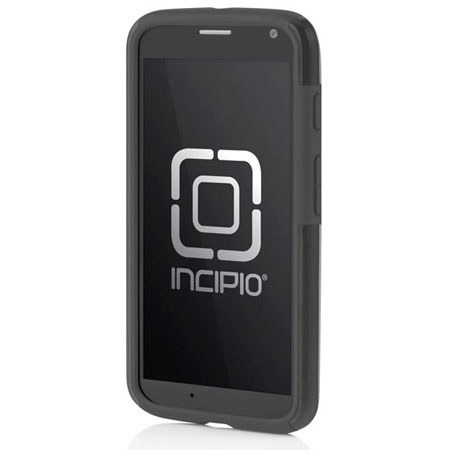 Incipio DualPro Shine Hybrid Case for Motorola Moto X, Silver/Charcoal