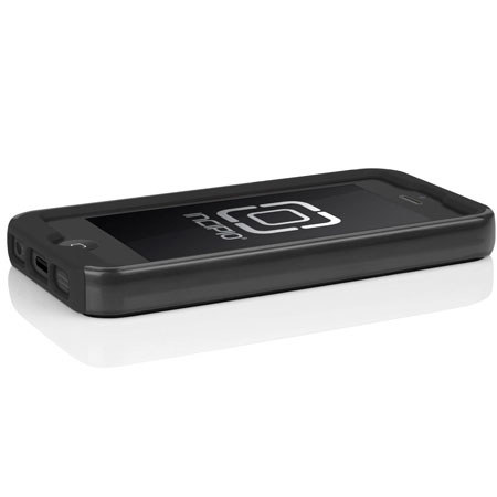 Incipio DualPro Shine Hybrid Case for iPhone 5, Obsidian Black/Obsidian Black