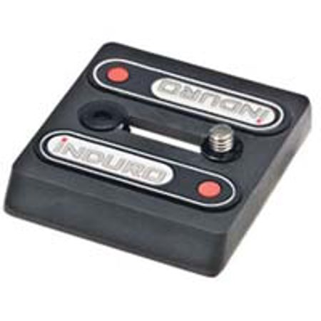 Induro QR-3D-38L Quick Release Plate (2.7"/68mm square) with 1/4-20 & 3/8-16 Thread for 3D-L-34 3D-Series 3-way Panhead