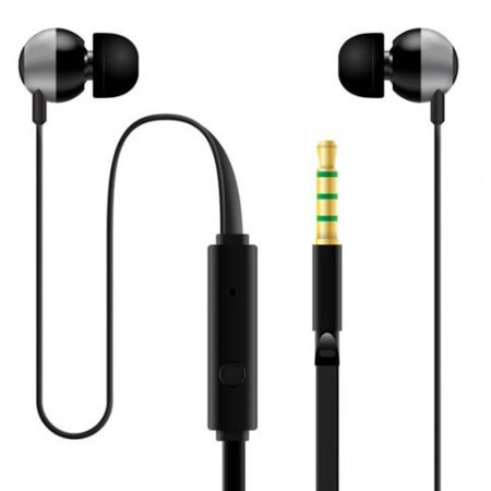 Incipio f10 Hi-Fi Stereo Earbuds with Mic, Black