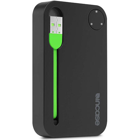 Incase Power 2500mAh External Battery Pack, Black/Green