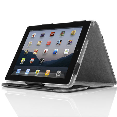 Incipio Executive Kickstand Folio for iPad with Retina Display, Black