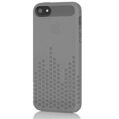 Incipio Frequency TPU Jelly Case for iPhone 5, Translucent Mercury Gray