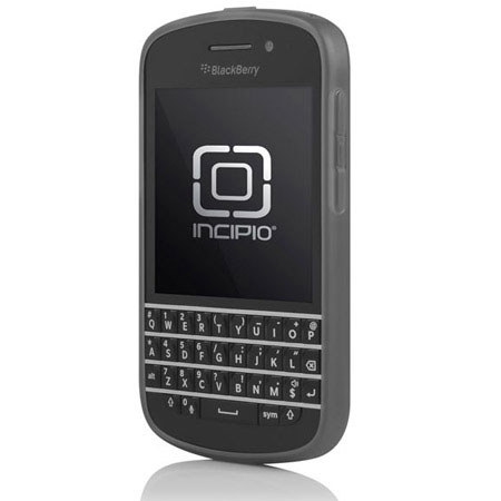 Incipio Frequency TPU Case for BlackBerry Q10, Translucent Mercury