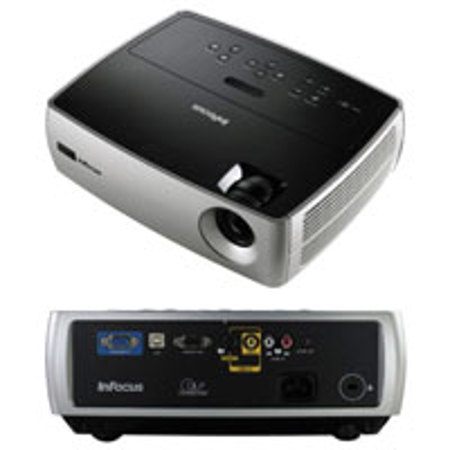 InFocus IN24 + DLP Multimedia Projector, 1700 ANSI Lumens, SVGA Native (800x600)