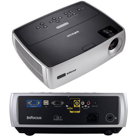 InFocus IN26+ DLP Multimedia Projector, 2400 ANSI Lumens, XGA (1024 x 768) Resolution.