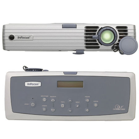 InFocus LP-120 Portable Multimedia Projector, 1000 ANSI Lumens, XGA (1024 x 768)