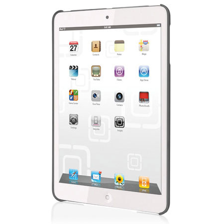 Incipio Feather Ultra Thin Snap-On Case for iPad Mini, Charcoal Gray