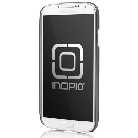Incipio Feather Shine Slim Case for Samsung Galaxy S4, Titanium Silver