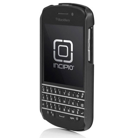 Incipio Feather Shine Slim Case for BlackBerry Q10, Black
