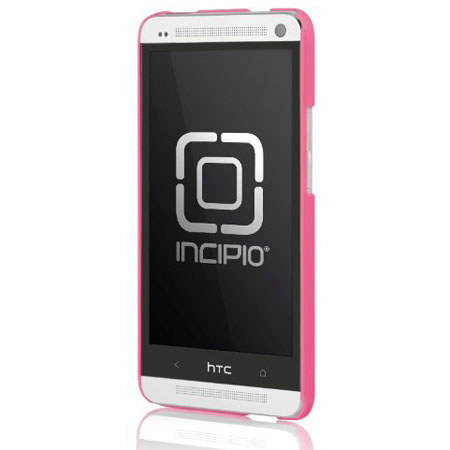 Incipio Feather Ultra Thin Snap-On Case for HTC One, Neon Pink