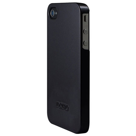Incipio Feather Ultralight Hard Shell Case for iPhone 4 / 4S, Black Absolute