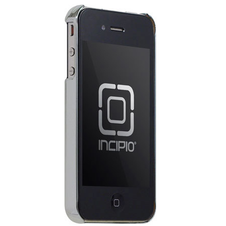 Incipio Feather Ultralight Hard Shell Case for iPhone 4 / 4S, Chrome