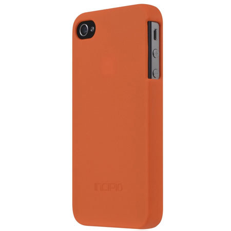 Incipio Feather Ultralight Hard Shell Case for iPhone 4 / 4S, Safety Orange