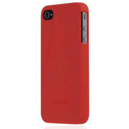 Incipio Feather Ultralight Hard Shell Case for iPhone 4 / 4S, Matte Red