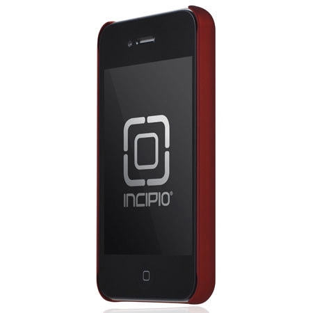 Incipio Feather Ultralight Hard Shell Case for iPhone 4 / 4S, Iridescent Red