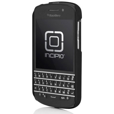 Incipio Feather Ultra Thin Snap-On Case for BlackBerry Q10, Black