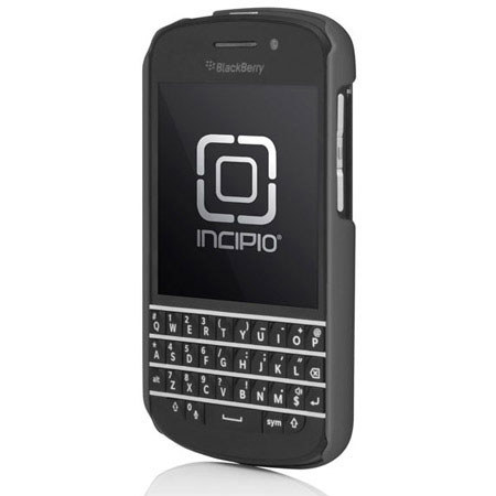 Incipio Feather Ultra Thin Snap-On Case for BlackBerry Q10, Gray