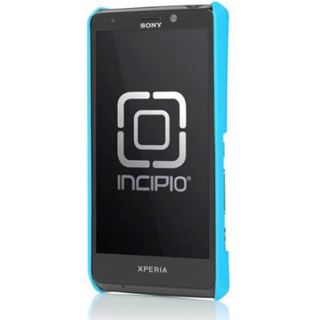 Incipio Feather Ultra Thin Snap-On Case for Sony Xperia T TL, Neon Blue