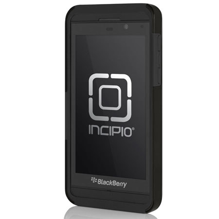 Incipio DualPro Shrine Slim Case for BlackBerry Z10, Silver/Black