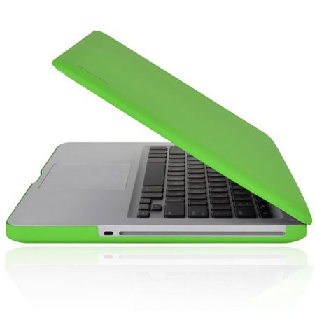 Incipio Feather Ultra Light Laptop Case for MacBook 13" Unibody/Pro, Lime Green